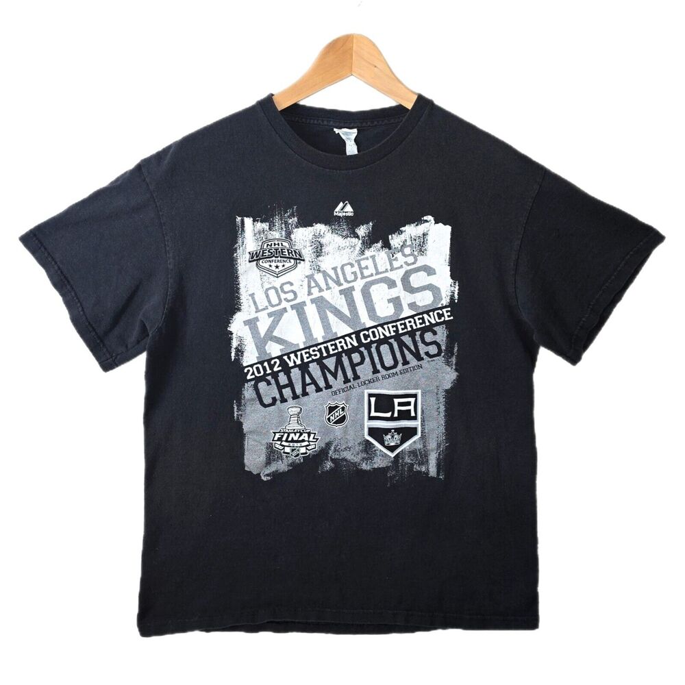 Los Angeles Kings NHL 2012 Champions Shirt Large Hockey